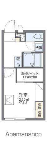 レオパレス才賀(1K/2階)の間取り写真