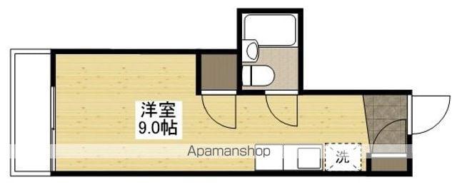 うしおマンション(ワンルーム/4階)の間取り写真