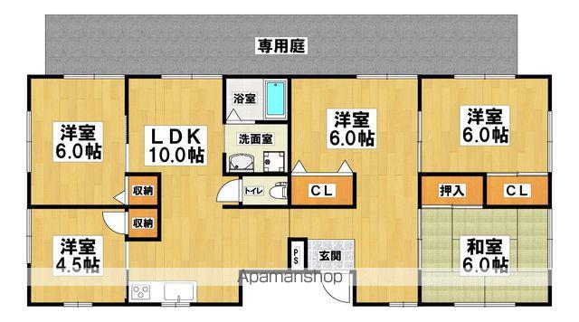 新緑のショコラティエ(5LDK/1階)の間取り写真