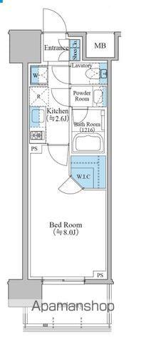 ブランシエスタ泉(1K/1階)の間取り写真