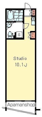 MFPR代々木タワー 旧クレジデンス代々木タワー(1K/3階)の間取り写真