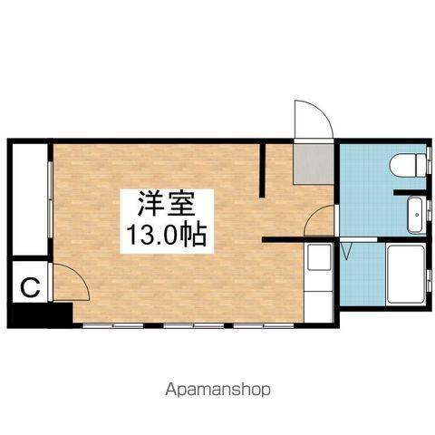 安藤ビル(ワンルーム/4階)の間取り写真