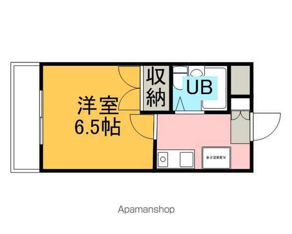 アクシス金城町(1K/3階)の間取り写真