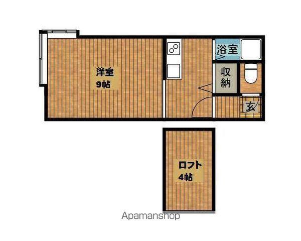 AMS文京台南町Ⅲ(ワンルーム/2階)の間取り写真