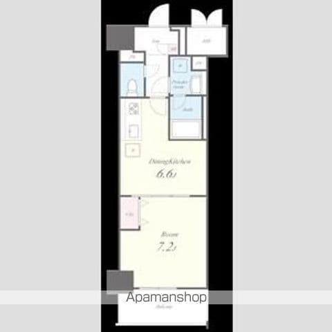 フレール上前津(1DK/11階)の間取り写真