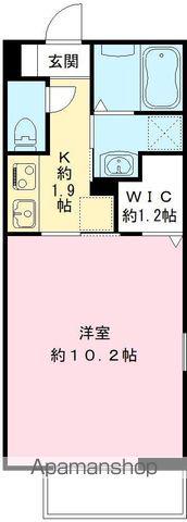 パル クレール(1K/2階)の間取り写真