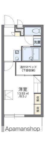 レオパレスマシェリ(1K/2階)の間取り写真