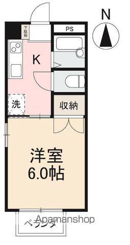 アコルドルーチェ(1K/1階)の間取り写真