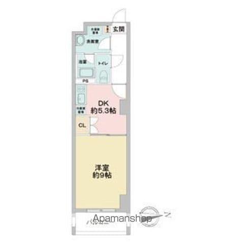 レジディア東桜(1DK/7階)の間取り写真