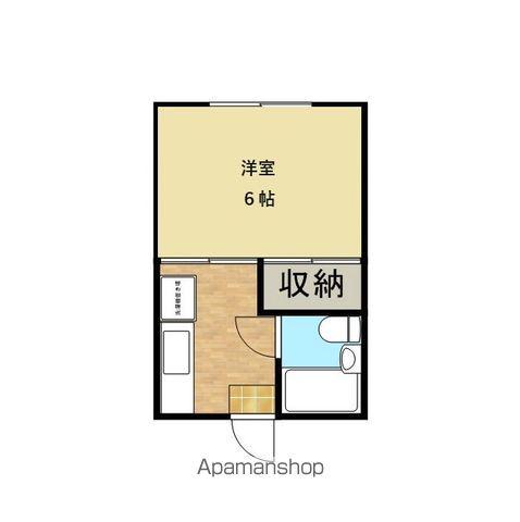 BNスクエア明神町(1K/3階)の間取り写真