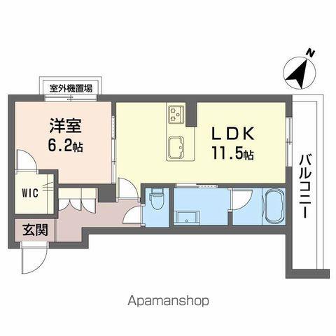 メゾン ド 平尾(1LDK/3階)の間取り写真