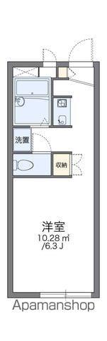 レオパレスサンライズ 2階階 間取り