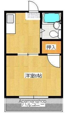 コート新北Ⅱ(1K/5階)の間取り写真