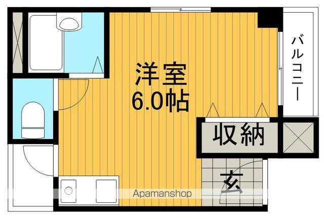 ゆうきマンション(ワンルーム/3階)の間取り写真