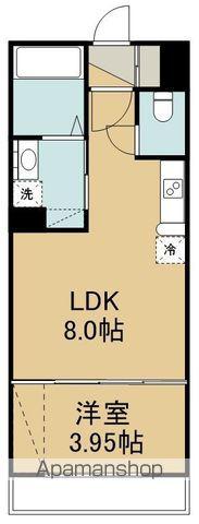ドレスローザ(1LDK/1階)の間取り写真
