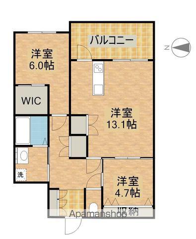 ALTE MEISTER REVEⅡ(2LDK/1階)の間取り写真
