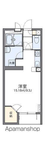 レオネクストCRIB塚間(1K/2階)の間取り写真