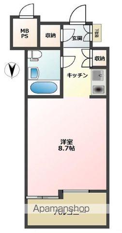 ルネ御苑プラザ 5階階 間取り