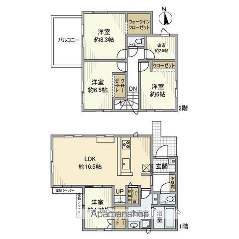 常磐線 天王台駅 徒歩12分 2階建 築4年(4LDK)の間取り写真