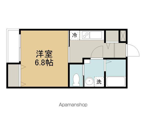 エクセルシア(1K/2階)の間取り写真