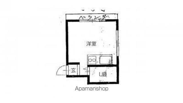 ローランドミューズ(ワンルーム/3階)の間取り写真