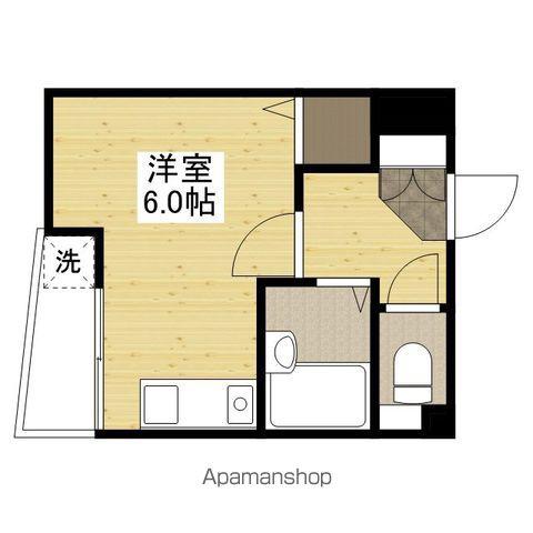 中央二反田ビル(ワンルーム/3階)の間取り写真