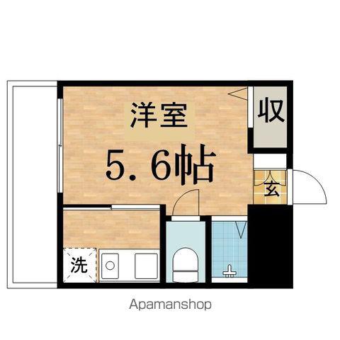 A&U百草園(1K/5階)の間取り写真