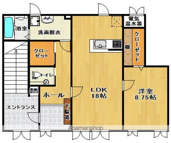 VIPハウス(1LDK/1階)の間取り写真
