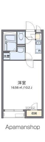 クレイノ茂木(1K/2階)の間取り写真