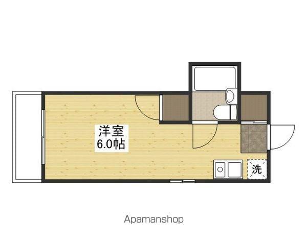 アーバンYフラッツ(ワンルーム/3階)の間取り写真