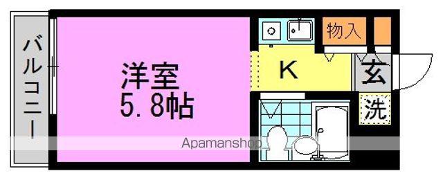 マリオン高円寺 2階階 間取り