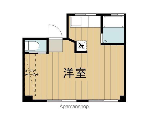 MARUCO亀田(ワンルーム/1階)の間取り写真