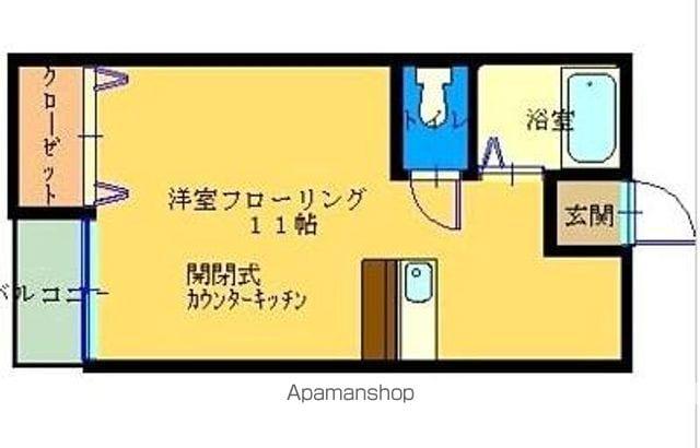 ロイヤルパレス井尻(ワンルーム/2階)の間取り写真