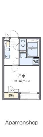クレイノタマムラ(1K/1階)の間取り写真
