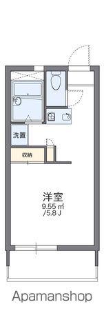 レオパレスマツナミ(1K/2階)の間取り写真
