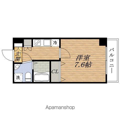 SERENITE ESAKA Ⅳ番館(1K/9階)の間取り写真