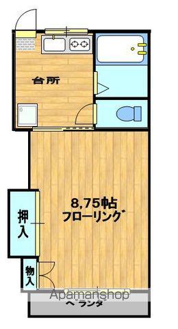 コーポソリマチ(1K/2階)の間取り写真