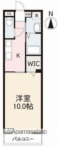 コンフォート松縄(1K/2階)の間取り写真