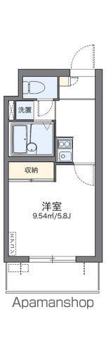 レオパレスオゥル 3階階 間取り