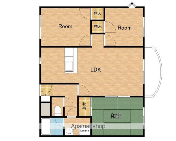 南海電鉄南海本線 泉佐野駅 徒歩9分 2階建 築35年(3LDK/2階)の間取り写真