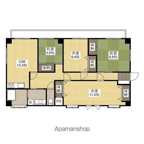 S&Tマンション(4LDK/3階)の間取り写真