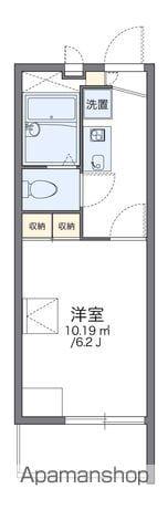 レオパレス浅香山(1K/3階)の間取り写真