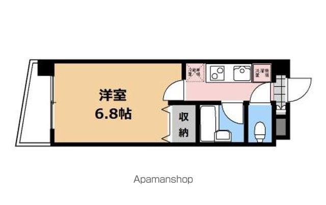 SONNETすみれ(1K/1階)の間取り写真