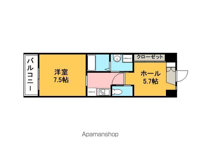 RESCO府内(2K/4階)の間取り写真