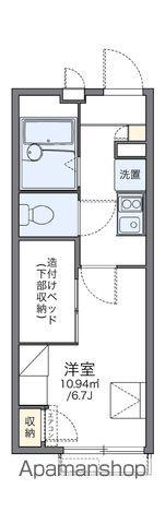 レオパレスセレーヌ新高円寺(1K/2階)の間取り写真
