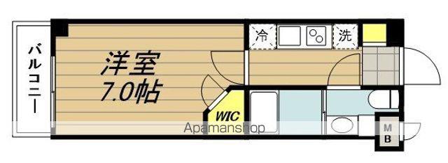 S-RESIDENCE北戸田(1K/1階)の間取り写真