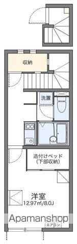 レオネクストアムルタート(1K/2階)の間取り写真