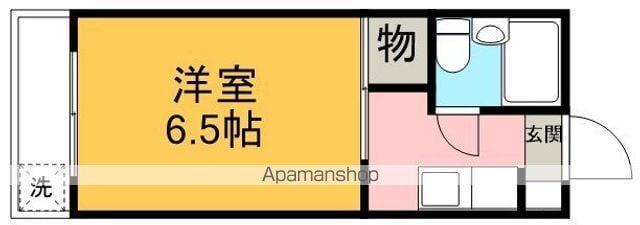 シティルミエール(1K/3階)の間取り写真