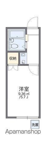 レオパレス東戸塚ヒルズ(1K/1階)の間取り写真