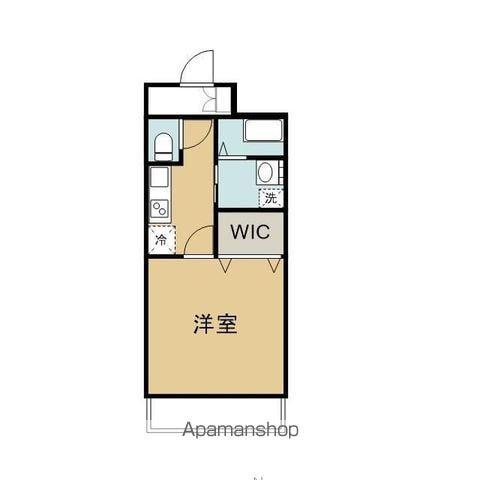 PETITE MAISON(ワンルーム/1階)の間取り写真